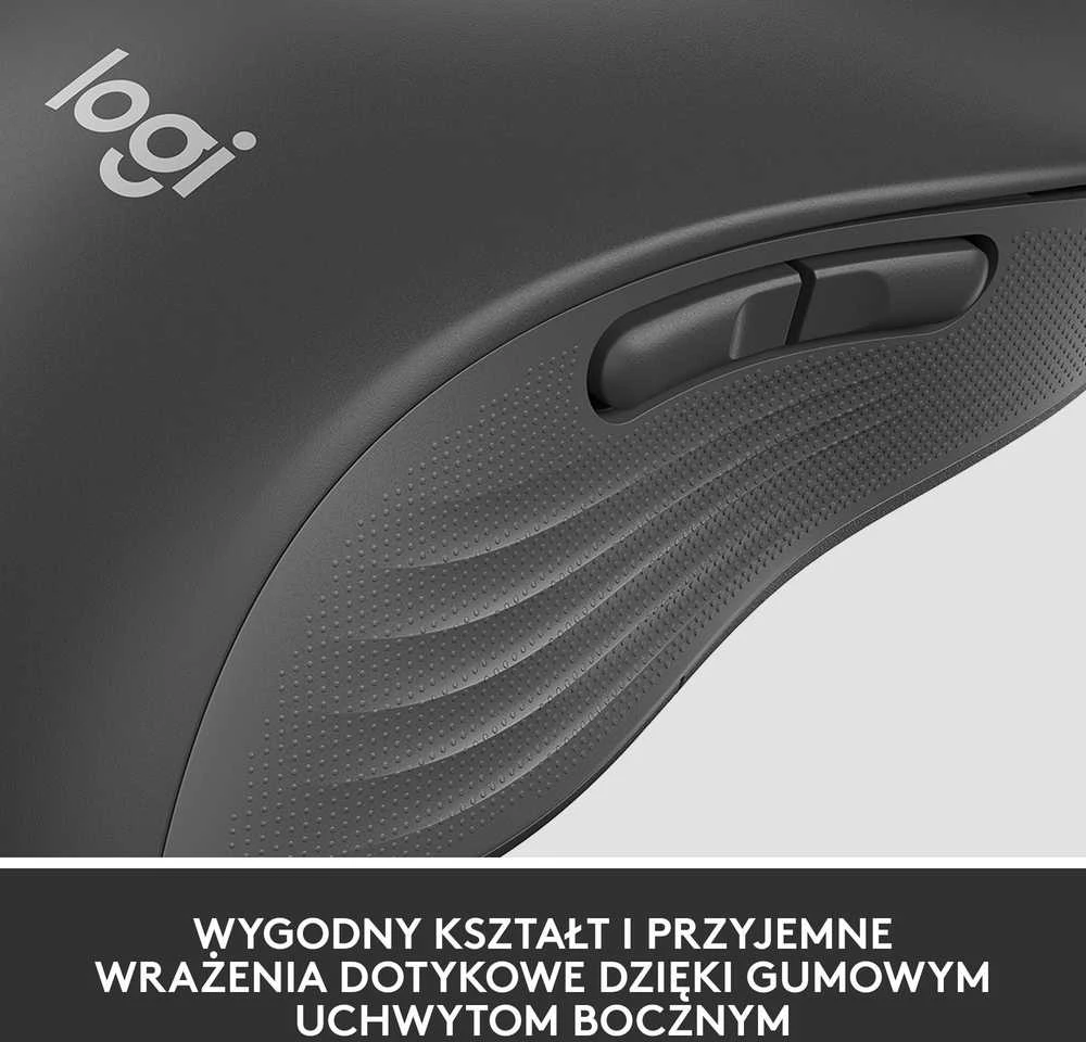 Belaidė pelė Logitech Signature M650 L Left, grafito spalvos