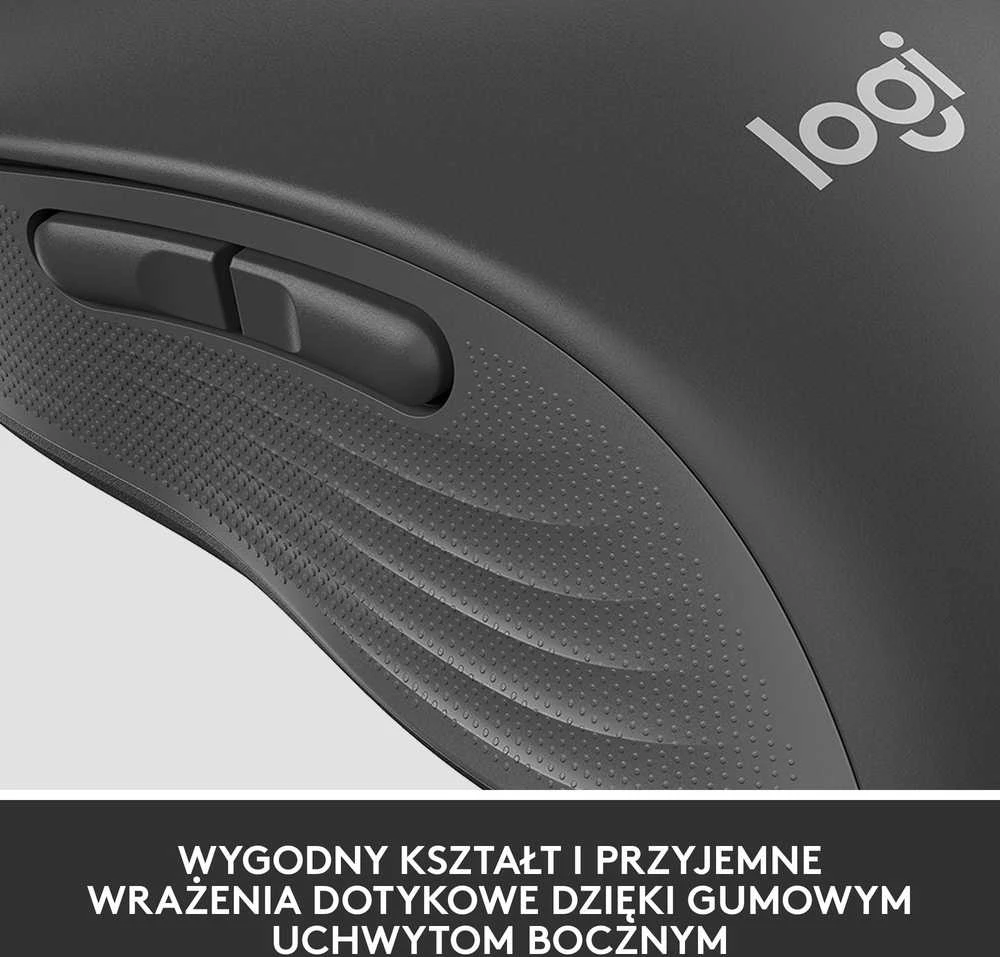 Tyli belaidė pelė Logitech M220, Juoda