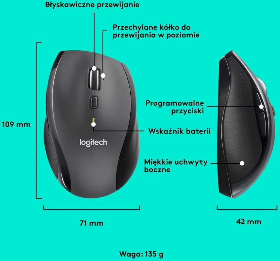 Pelė Logitech M705 Marathon