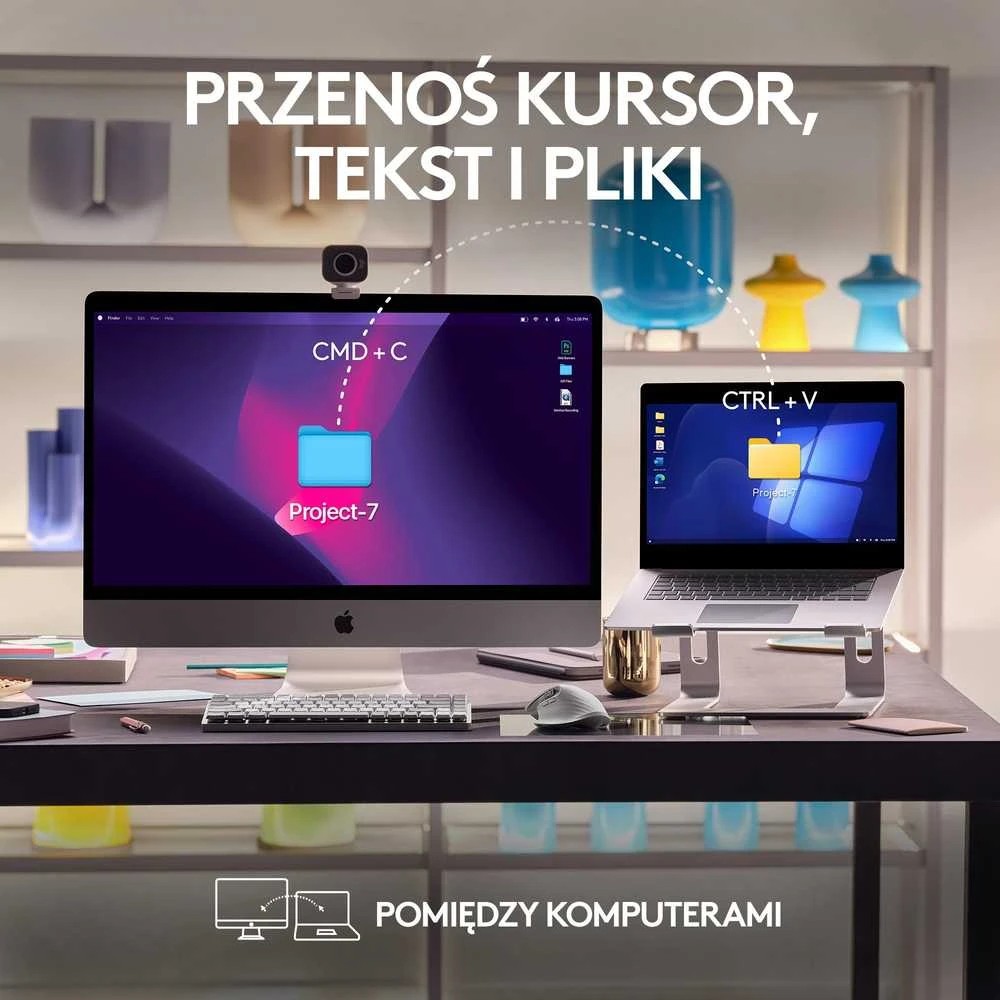 Belaidė pelė Logitech MX Master 3S for Mac, pilkos spalvos