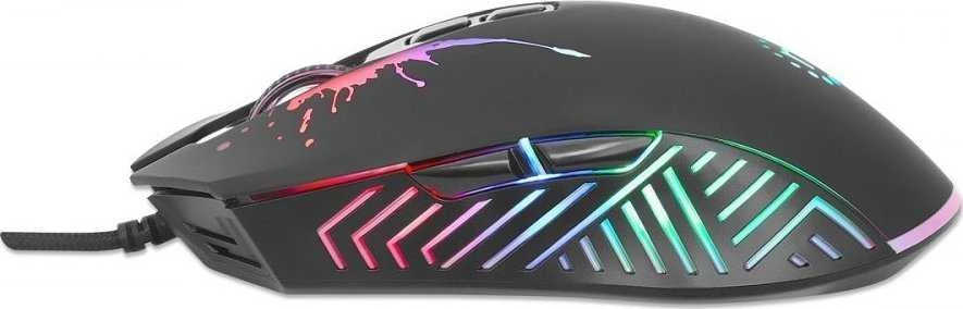 MANHATTAN RGB LED su laidu Optinė USB Pelė žaidimams