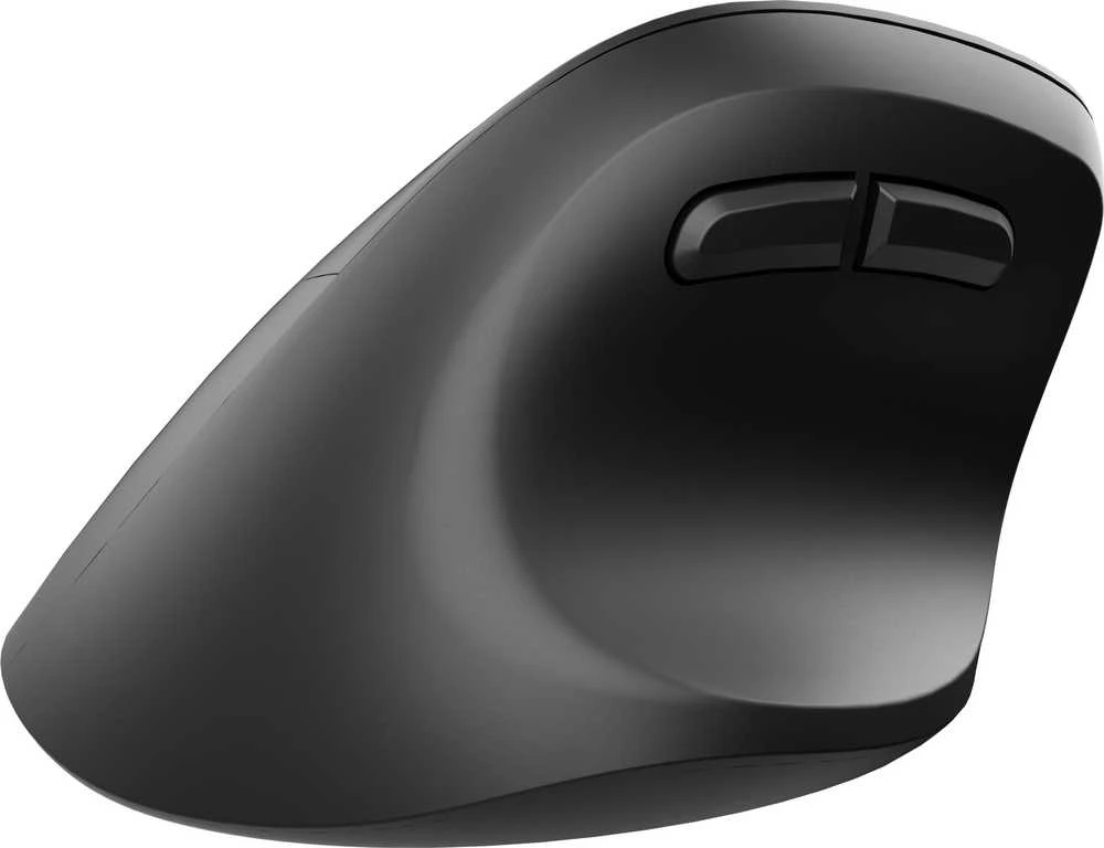 NATEC Vertikali pelė Crake 2 2400DPI wireless Bluetooth 5.0+2.4Ghz left handed juodas