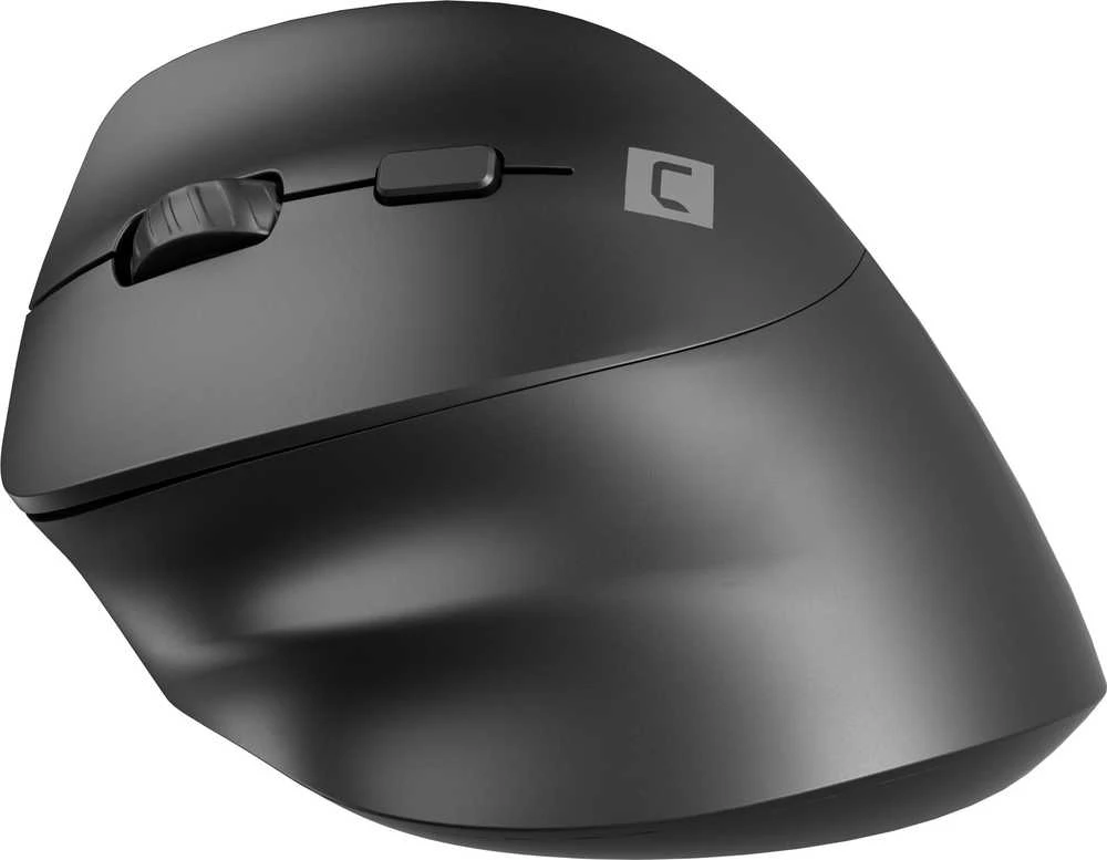 NATEC Vertikali pelė Crake 2 2400DPI wireless Bluetooth 5.0+2.4Ghz left handed juodas