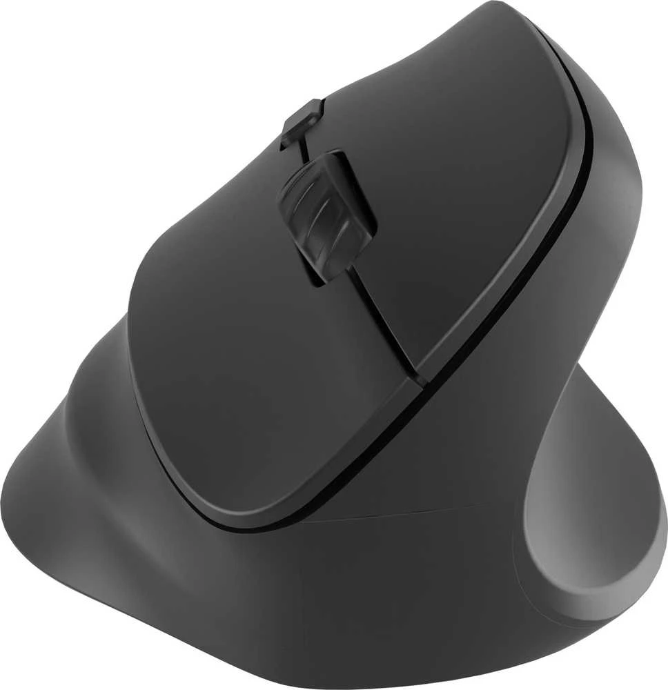 Natec | Vertikali pelė | Crake 2 | Wireless | Vertikali pelė | Bluetooth, 2.4GHz | Juodas