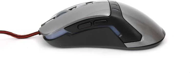 Omega Pelė VARR Gaming OM-270 su laidu, pilkos spalvos