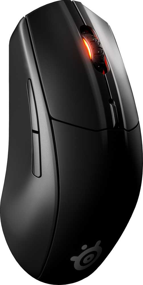 Žaidimų pelė SteelSeries su laidu Rival 3, Juodos spalvos