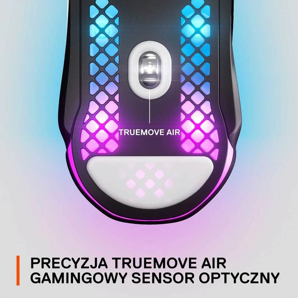 Žaidimų pelė SteelSeries Aerox 5 Onyx, Juodos spalvos