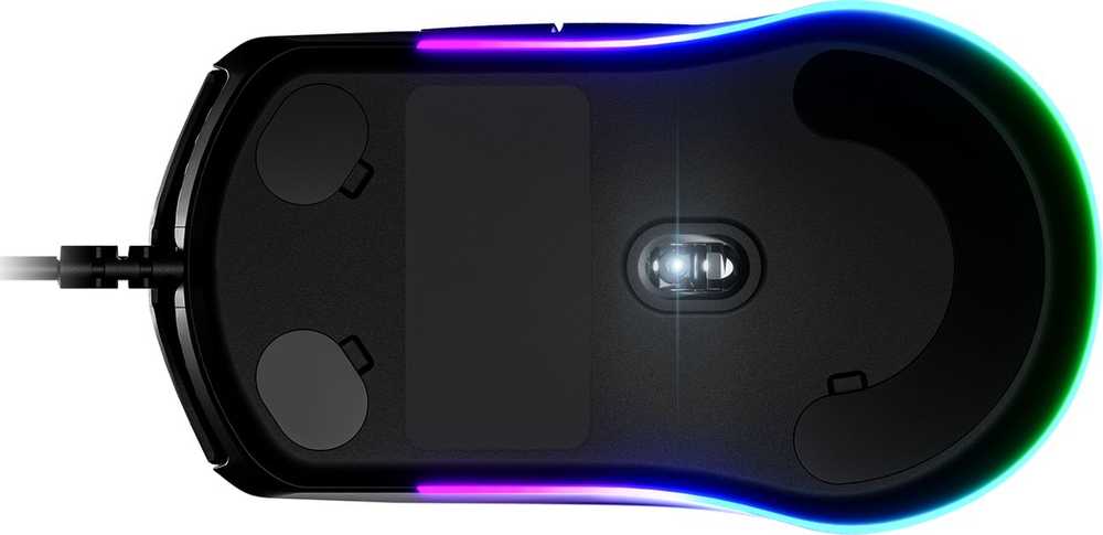 Žaidimų pelė SteelSeries su laidu Rival 3, Juodos spalvos