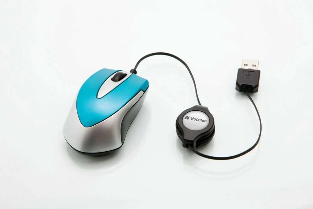 Verbatim Go Mini kompiuterinė pelė USB A tipo Optinis 1000 DPI Abiems rankoms