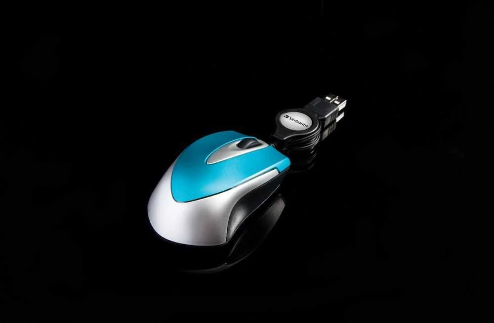 Verbatim Go Mini kompiuterinė pelė USB A tipo Optinis 1000 DPI Abiems rankoms
