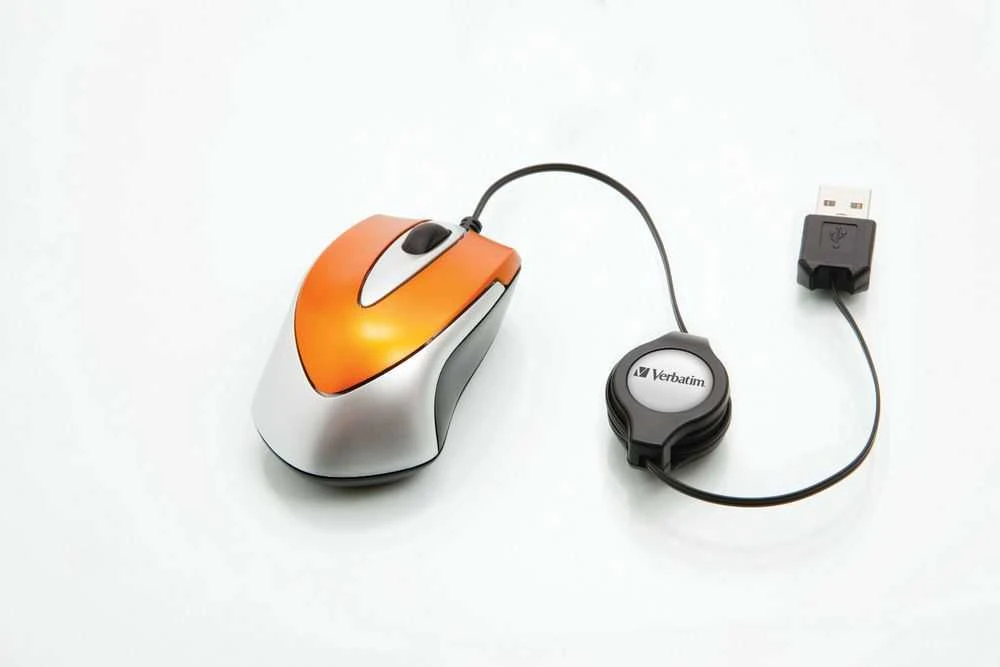 Verbatim Go Mini kompiuterinė pelė USB A tipo Optinis 1000 DPI
