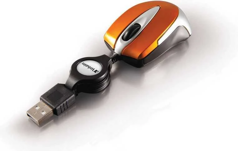 Verbatim Go Mini kompiuterinė pelė USB A tipo Optinis 1000 DPI