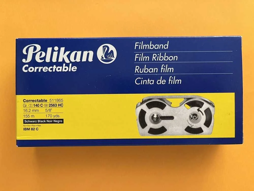 Pelikan 1 Correctable, IBM, 82 C, Juodas, 70 g, 155 m, 2120 vnt.