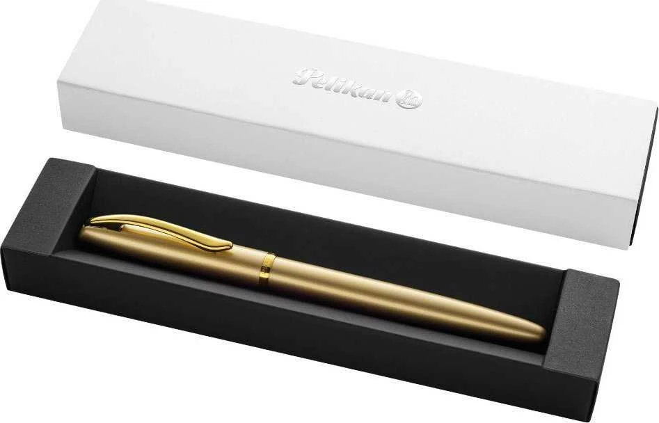 Plunksnakotis JAZZ NOBLE, Pelikan, aukso sp. metalinis korpusas, dovanų dėžutėje