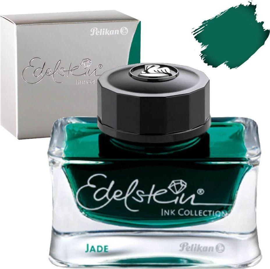 Pelikan Edelstein Jade rasalas stikliniame indelyje