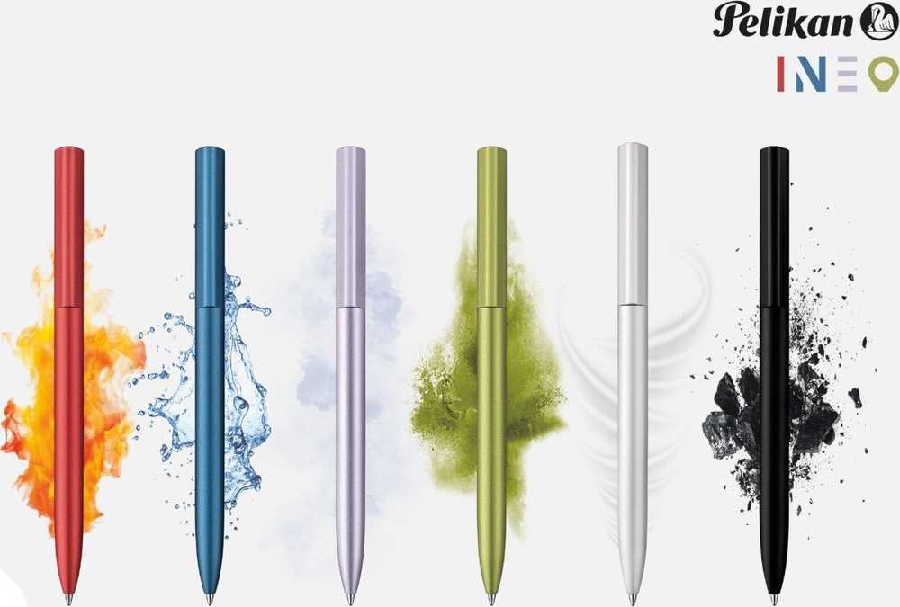 Pelikan Długopis metalowy INEO Elements K6 Juodas Rock PELIKAN