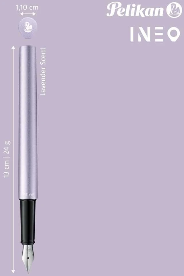 Pelikan Plunksnakotis INEO levandų sp metalinėje dėžutėje