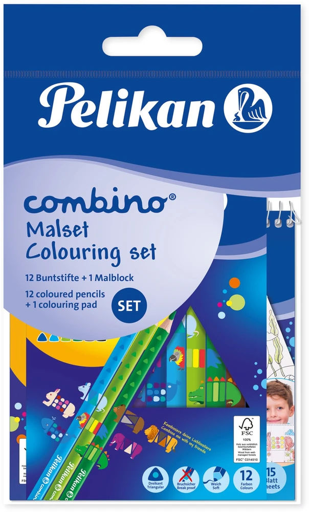 Pelikan ołówek kolorowy Wielobarwny 12 vnt. (812726)