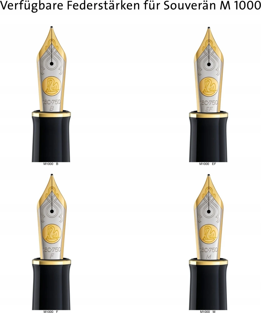 Pelikan Pelikan Füllhalter Souverän M1000 Sw-Grün 18-K/750 M Geschenkbox