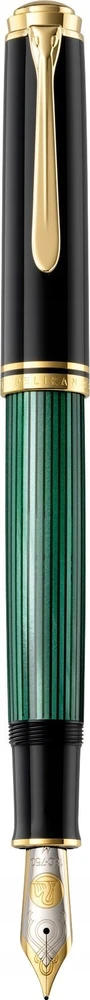 Pelikan Souverän® M1000 juodas plunksnakotis | spalva: juoda/žalia/aukso