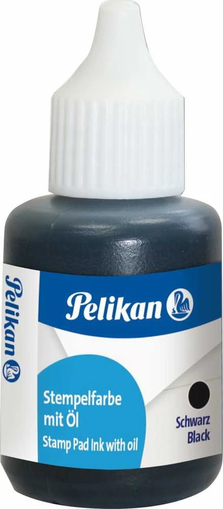 Pelikan juodas aliejinis tušas su dozatoriumi