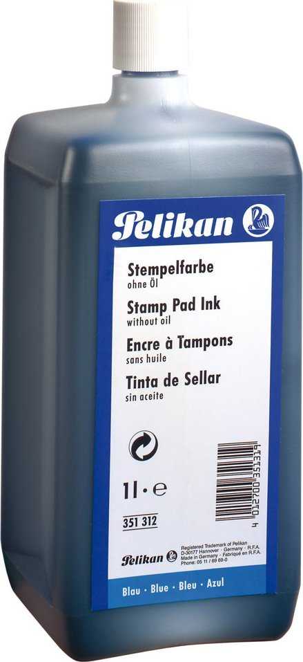 Laikiklis Pelikan Pelikan Stempelfarbe o.Öl juodas 1000 ml mit Ausgießer