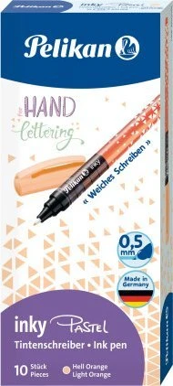 Pelikan Pióro wieczne inky 273 Pastelinis oranžinė 10 vnt Pudełko składane