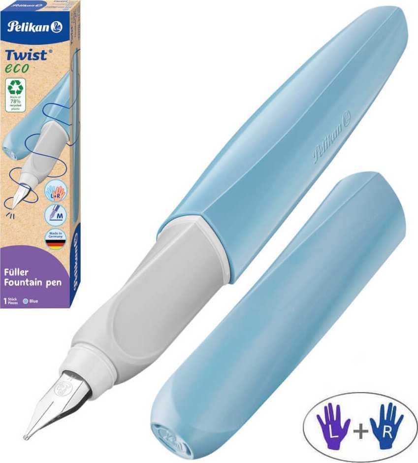 Pelikan Plunksnakotis TWIST ECO P457M mėlynas