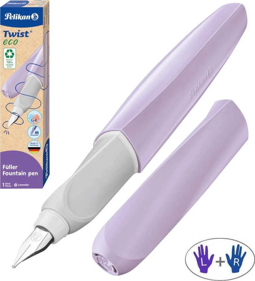 Pelikan Plunksnakotis TWIST ECO P457M violetinis