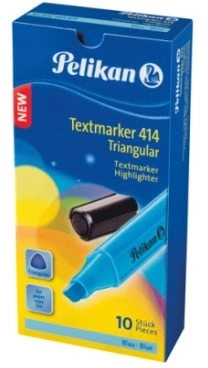 Pelikan Teksta Marker trójkątny 414 mėlyna