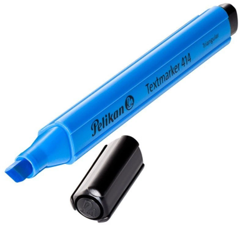 Pelikan Teksta Marker trójkątny 414 mėlyna