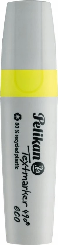 Pelikan Zakreślacz 490 eco* 1 sztuka na blister Neon-Geltonas