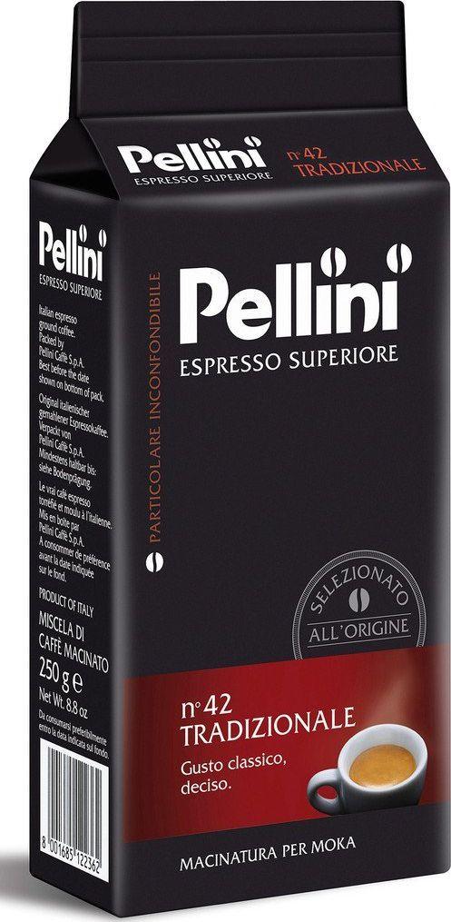 Kava PELLINI Tradizionale N42, malta, 250 g