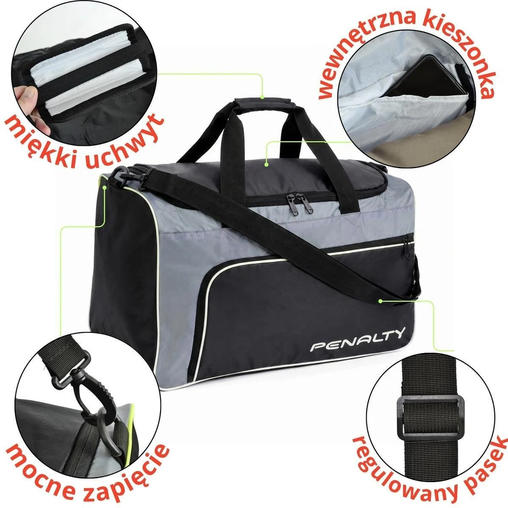 INNA SPORTINIS KREPŠYS PENALTY BAG MALA GYM S11 MEDIUM Juodas 4007857