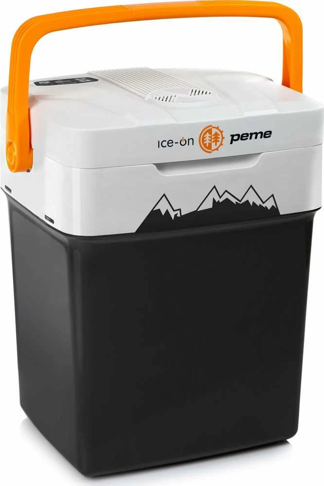 Peme Essential 32 šaldytuvas su oranžine rankena