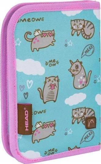 Astra Head Meow Dwuklapkowy mėlyna-rožinė