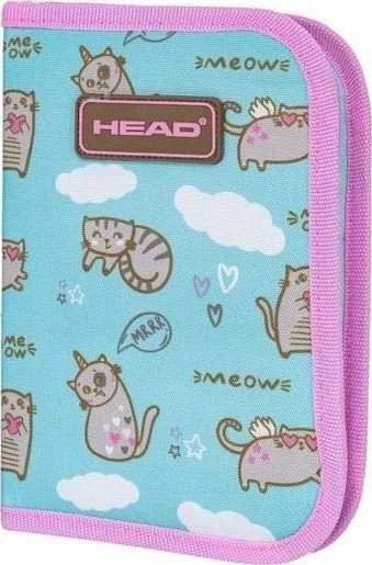Astra Head Meow Dwuklapkowy mėlyna-rožinė