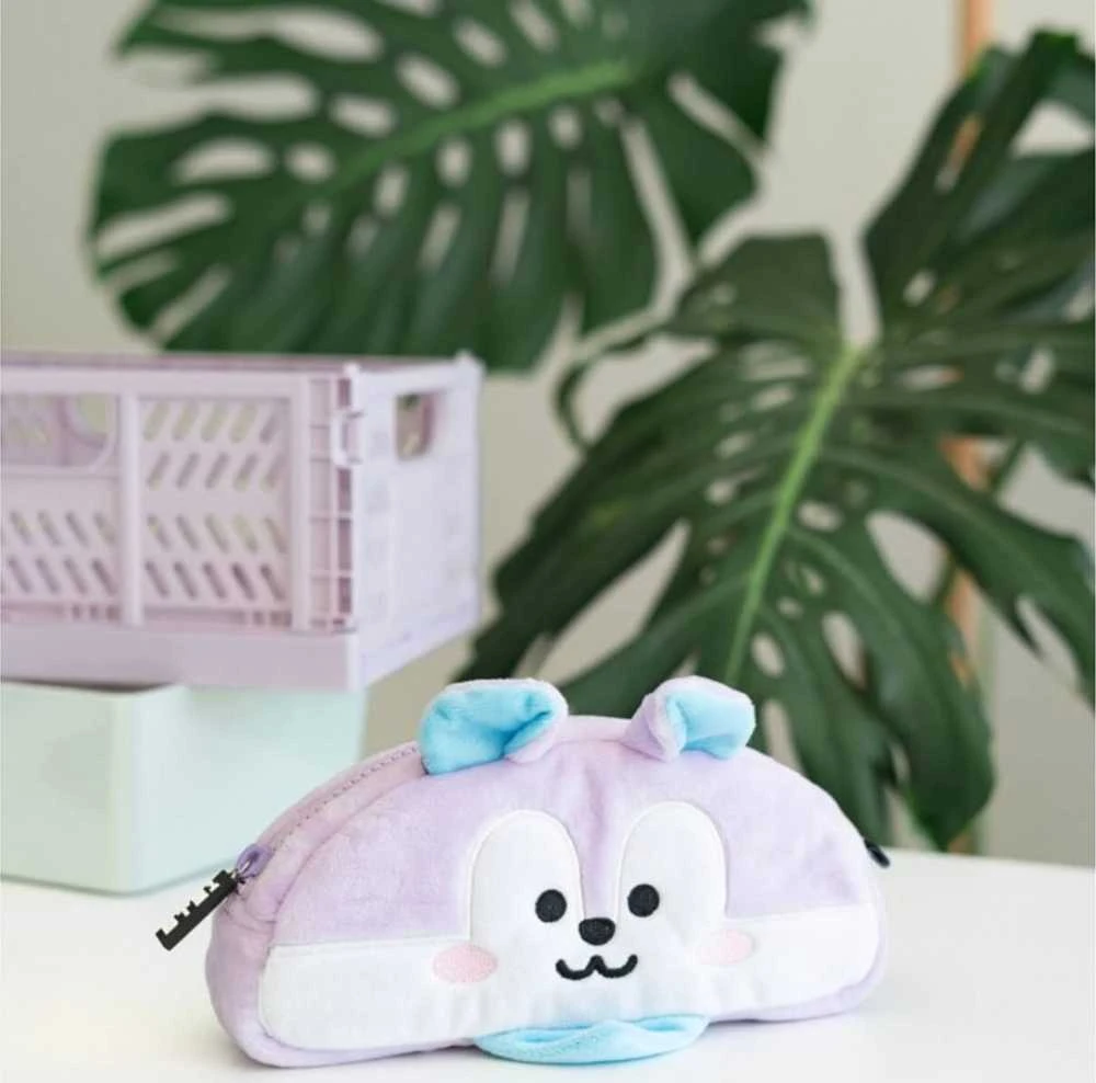 BT21 - INSIDE MANG plush pencil case for utensils