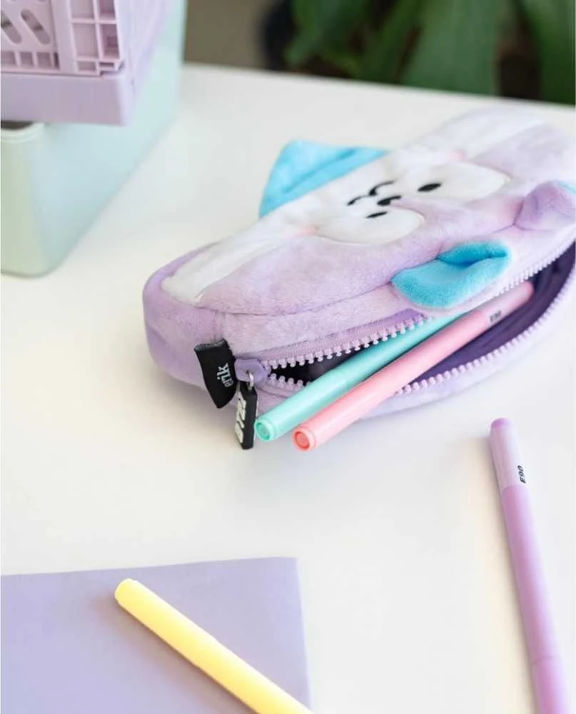 BT21 - INSIDE MANG plush pencil case for utensils
