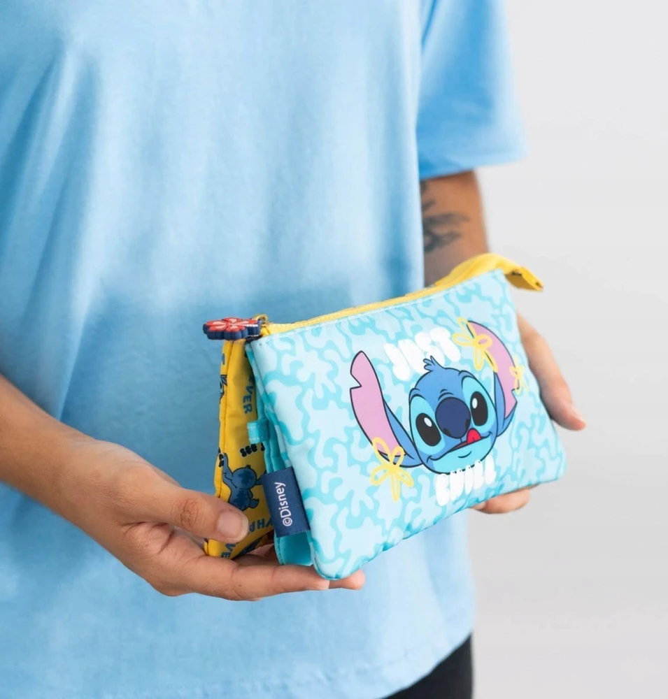 „Disney Stitch“ – trijų skyrių pieštukų dėklas iš „Tropical“ kolekcijos