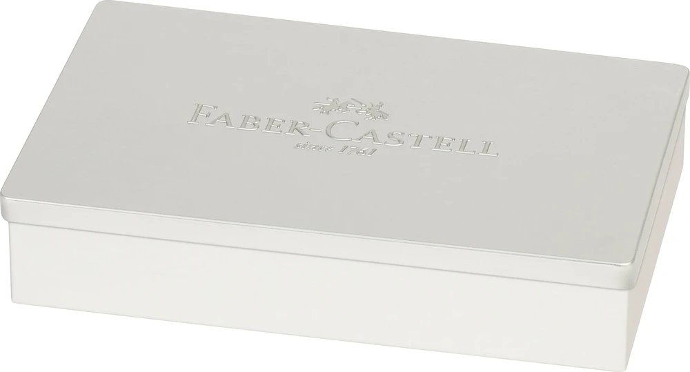 Faber-Castell 180011 pieštukų dėklas, kietas dėklas Baltas pieštukams