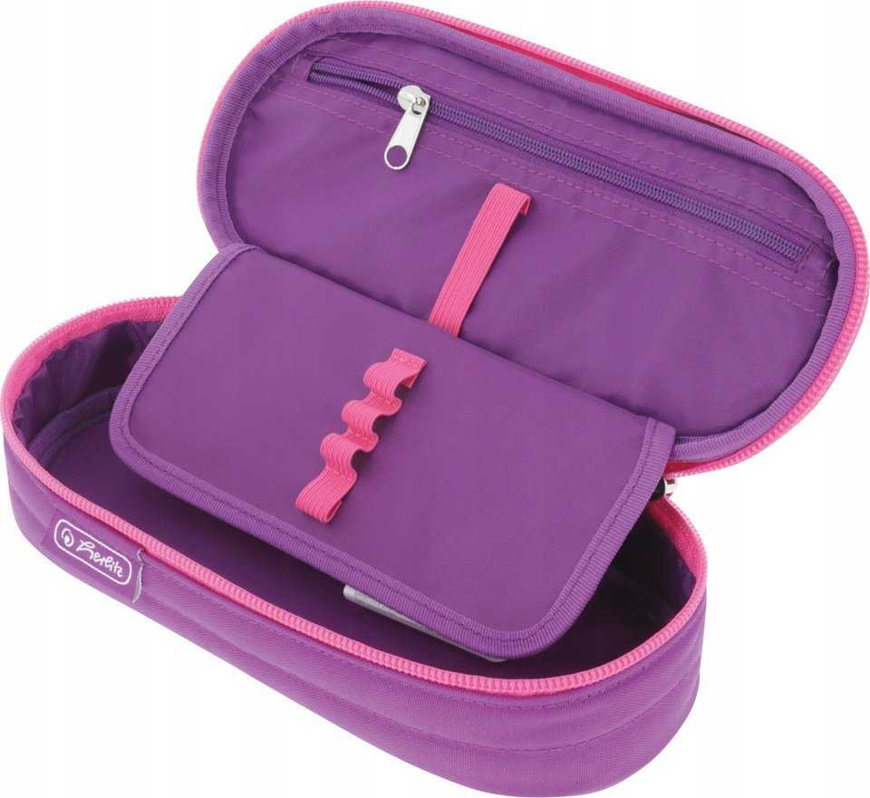 Penalas Herlitz Herlitz Faulenzer Dėklas Dip Dye Rožinė/Violetinė