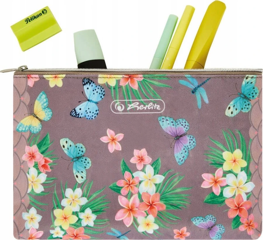 Penalas Herlitz Herlitz Faulenzer flach Ladylike Butterflies