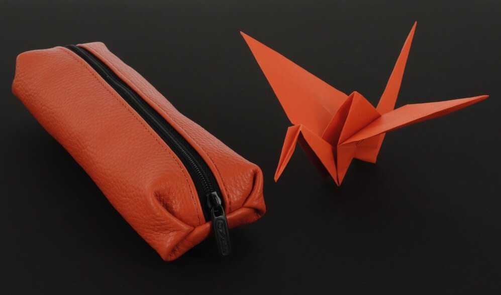 Penalas Herlitz Faulenzer Origami Spicy oranžinis