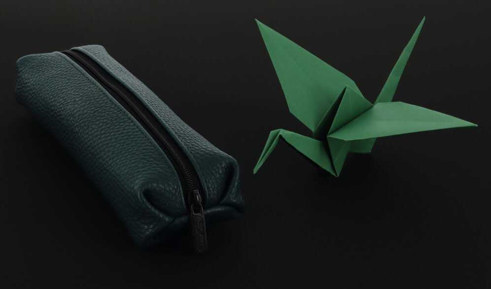 Penalas Herlitz Faulenzer Origami forest žalias