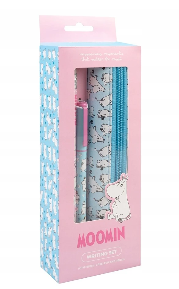 Herlitz Moomins - Pieštukas Case Set with Pen and Pieštukas