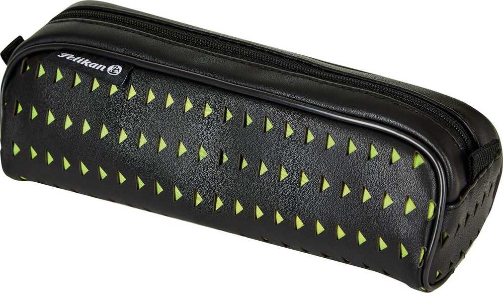 Penalas Pelikan Pelikan Lasercut Miękki piórnik Poliuretan (PU) Juodas, Geltonas