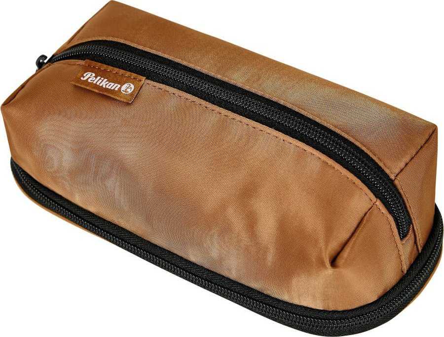 Pelikan Pieštuko dėklas Quattro Twill, konjako