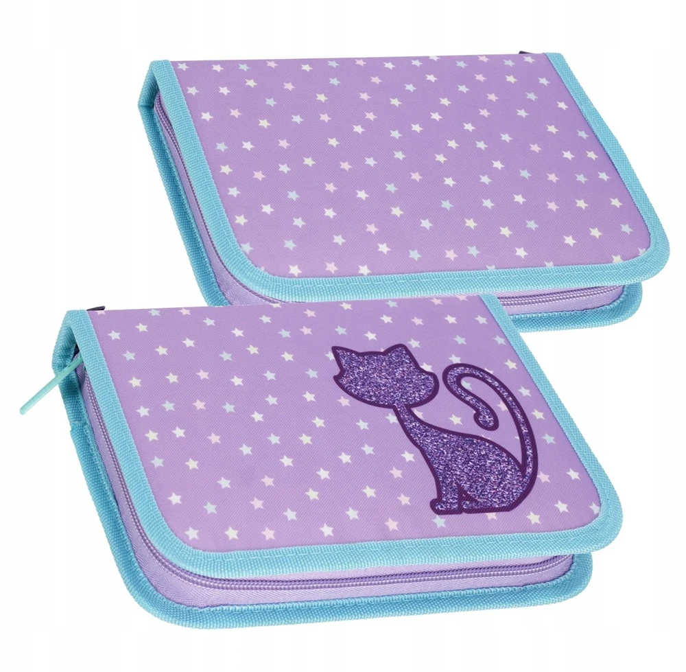 Penalas GLITTER CAT, Starpak, 210x140x40 mm, su 2-iem atvartais