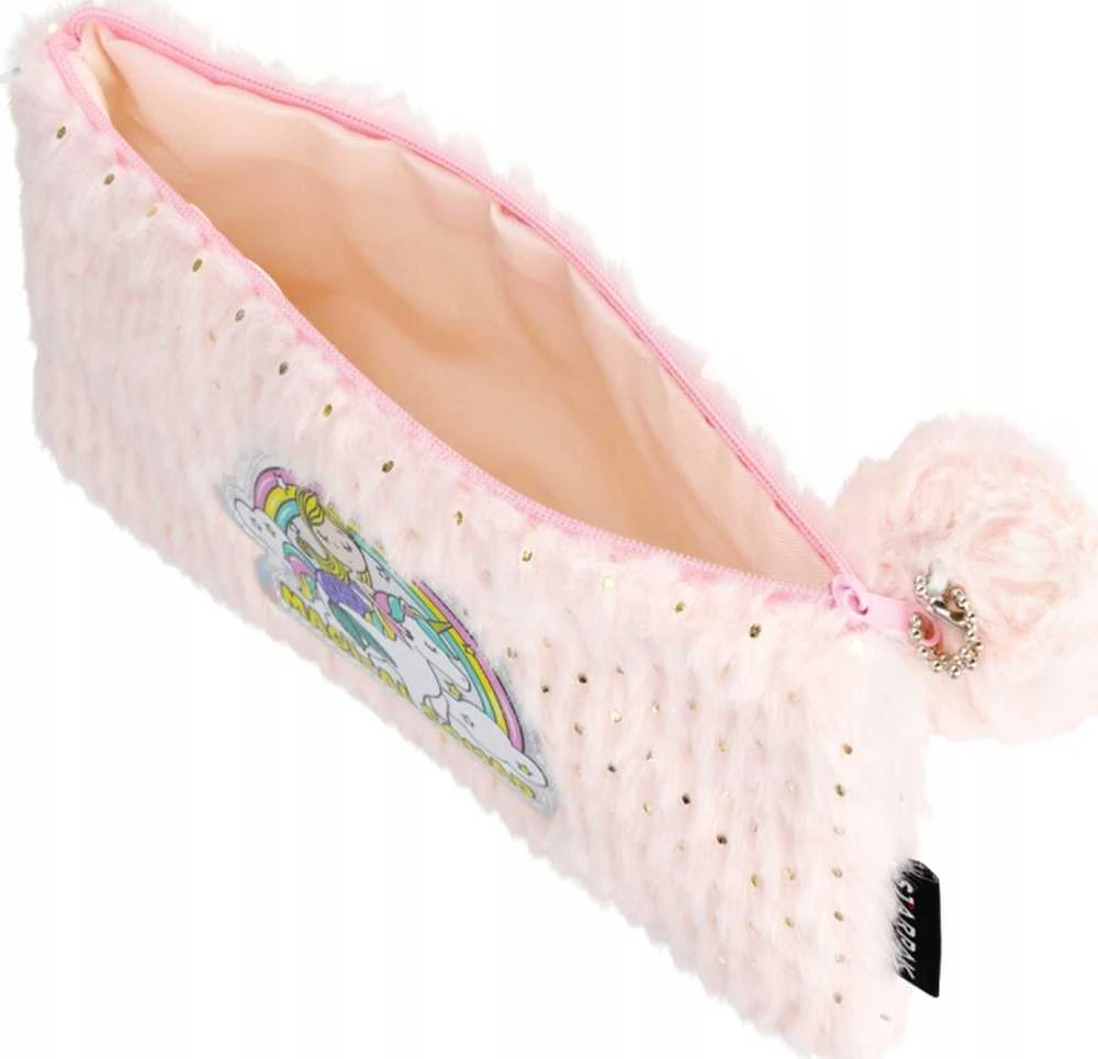 Cristal Unicorn pliušinis pieštukų dėklas STARPAK 490755